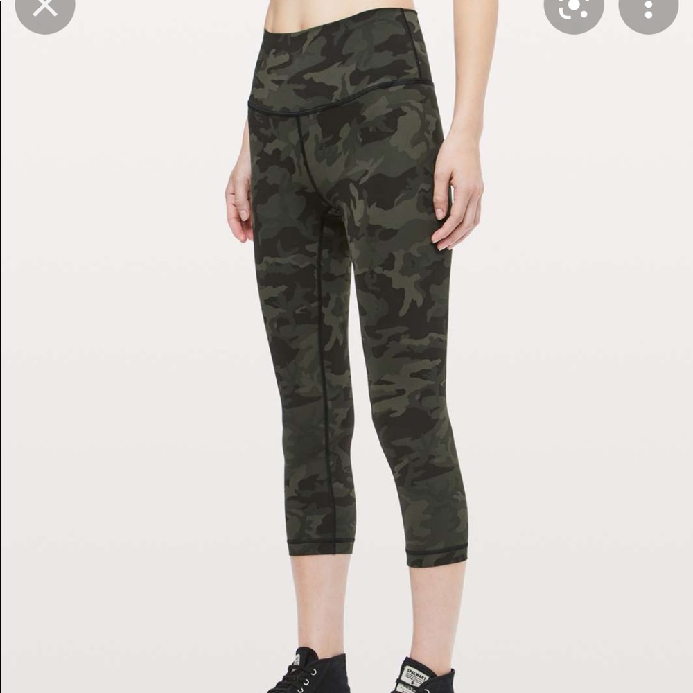 Lululemon wunder under crop